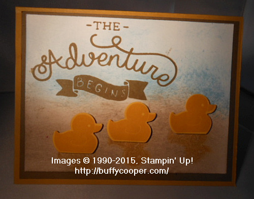 WCC25, Stampin' Up!, Adventure Awaits