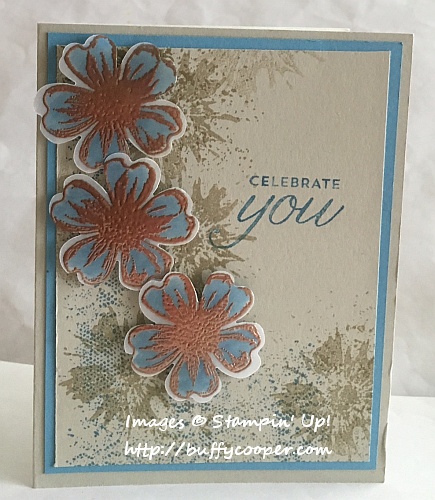 Touch of Texture, Stampin' Up!, Flower Shop