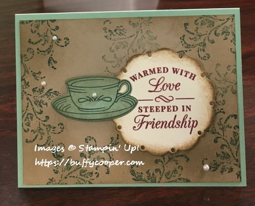 Time for Tea, Stampin' Up!, Timeless Textures