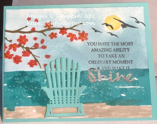 Colorful Seasons, Waterfront, High Tide, Stampin' Up!