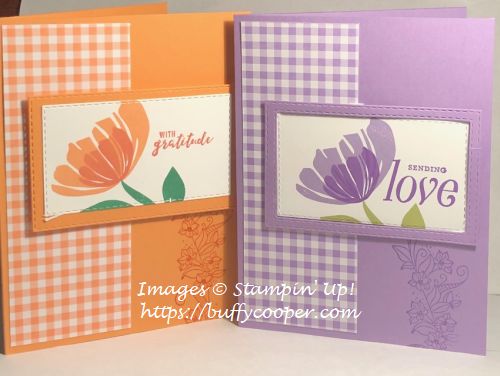 Bloom by Bloom, Stampin' Up!, Floral Frames, Itty Bitty Greetings