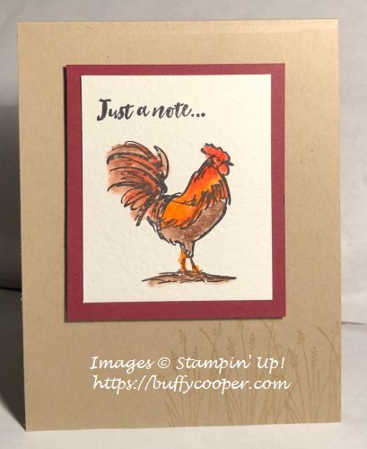 Home To Roost, Stampin' Up!