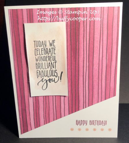 Picture Perfect Birthday, Stampin' Up!
