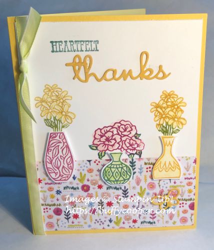 Stampin' Up!, Vibrant Vases, Well Said