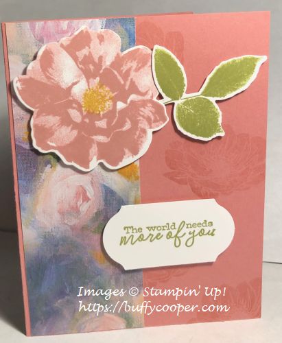 To a Wild Rose, Floral Essence, Free as a Bird, Stampin' Up!