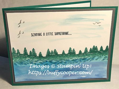 Mountain Air, Stampin' Up!, Sending You Thoughts