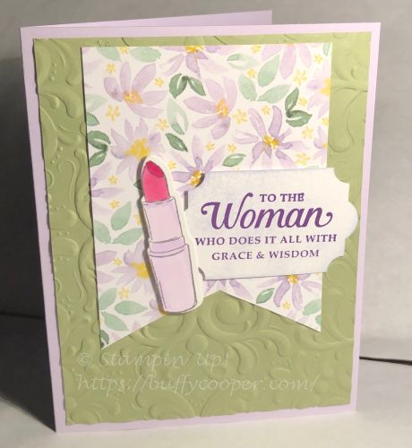 Dressed To Impress, Strong & Beautiful, Stampin' Up!