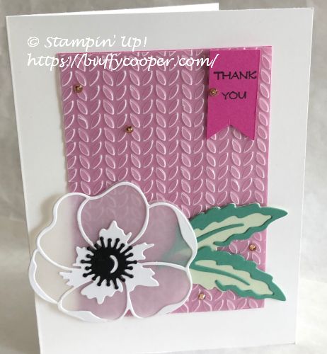 Peaceful Moments, Poppy Moments, Stampin' Up!