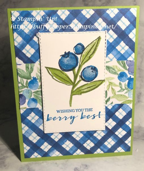 Berry Blessings, Berry Delightful, Stampin' Up!, Sale-a-bration