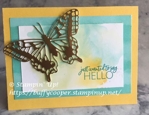 Butterfly Bouquet, Today's Tiles, Butterfly Brilliance, Stampin' Up!