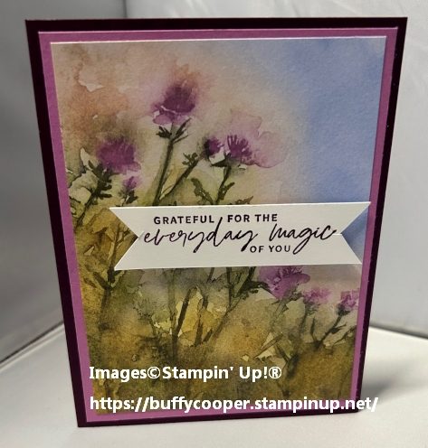 Stampin' Up!, Thoughtful Journey, Something Fancy