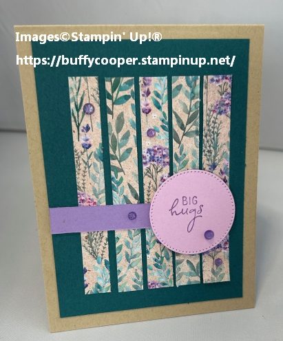 Perennial Lavender DSP, Perennial Postage Stamp Set