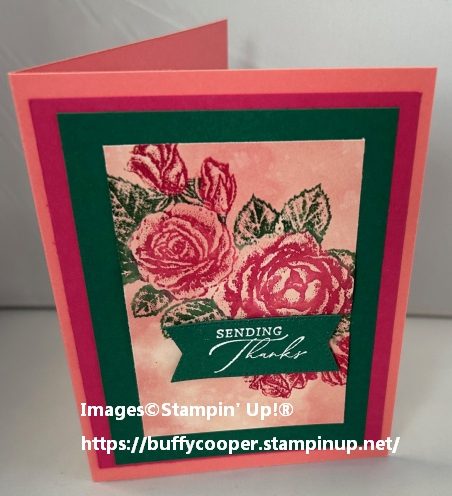 Stippled Roses, Hello Irresistible, Stampin' Up!