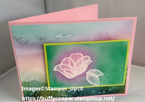 Translucent Florals, Stampin' Up!, Thoughtful Journey